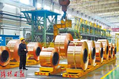 中铝洛铜:新型铬青铜带材填补国内空白